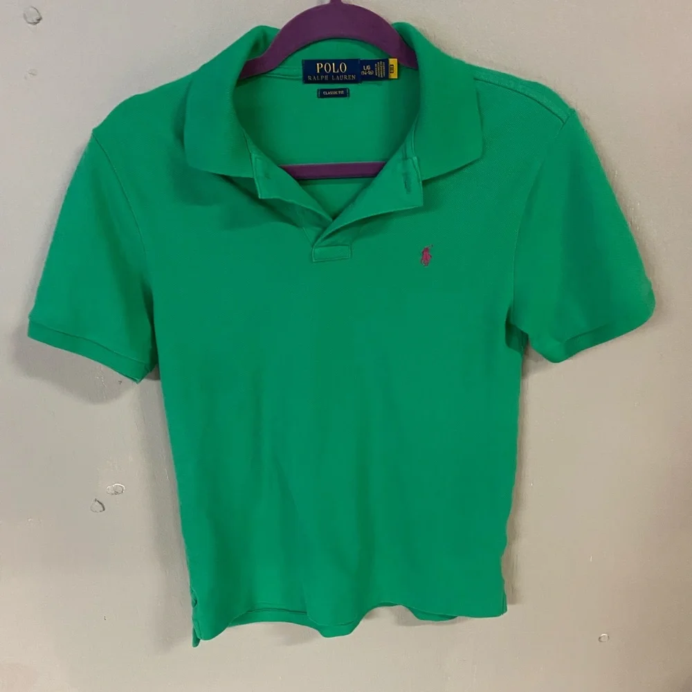 RALPH LAUREN Kids Classic Fit POLO Shirt in Green